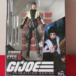 2021 G.I. JOE, SNAKE EYES, AKIKO ACTION FIGURE, MINT IN THE PACKAGE!!!